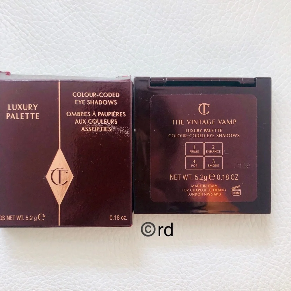 Charlotte Tilbury Eyeshadow Pallette Vintage Vamp